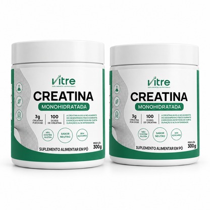 Kit 2 Creatinas 300 g - 200 doses