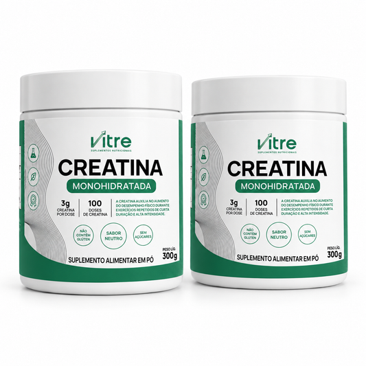 Kit 2 Creatinas 300 g - 200 doses