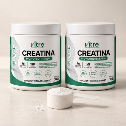 Kit 2 Creatinas 300 g - 200 doses